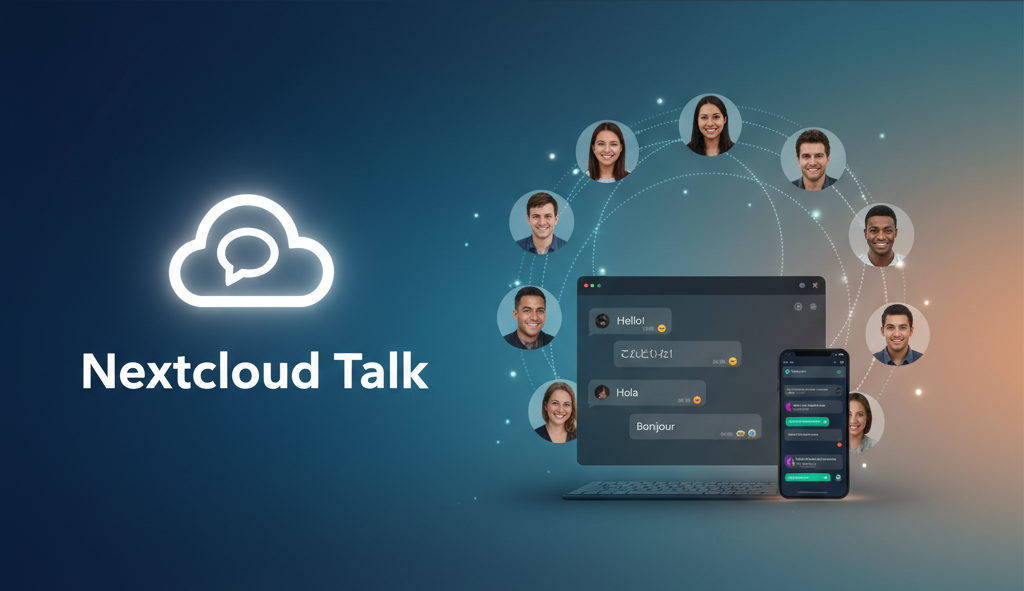 Nextcloud Talk で業務連絡