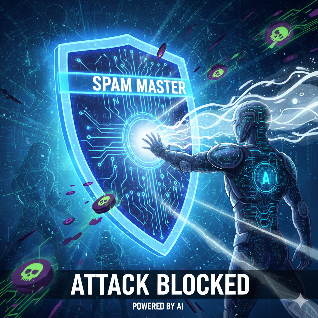 SPAM MASTER によるブロック