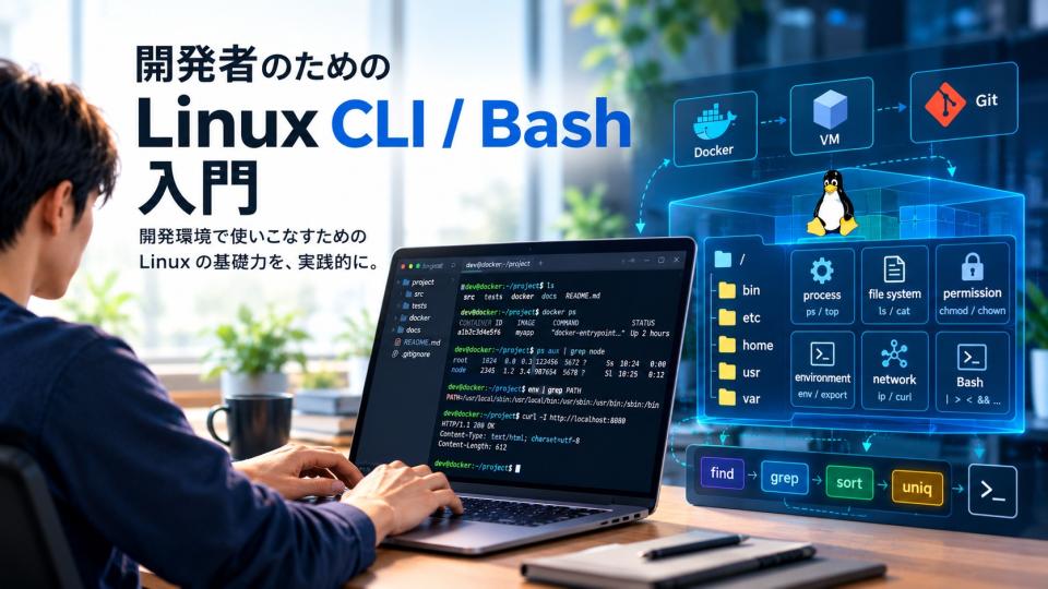 開発者のための Linux CLI / Bash 入門講座